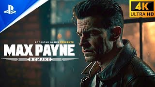 Max Payne 1 Remake Official Gameplay PS5 4K [upl. by Attenwahs]