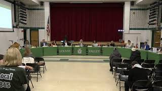 Locust Valley Board of Education Meeting 11724 [upl. by Ellekcim320]