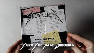 Metallica  Turn The Page Unboxing [upl. by Rothmuller]