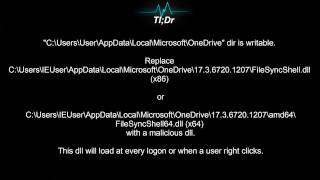 OneDrive  DLL hijack [upl. by Reinhold]