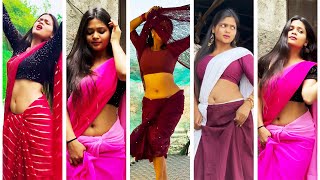 SAIBA  Hottest Instagram Reels  Saree Reels viral reels instagram shorts [upl. by Ecnerewal]