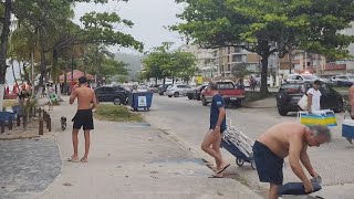 Olha o jeito que está a praia grande em Ubatuba SP faltando 5 dias para o réveillon [upl. by Case]