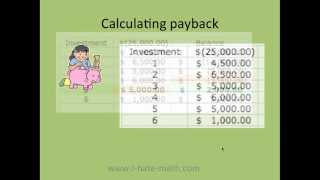 How to calculate payback method [upl. by Greeson981]