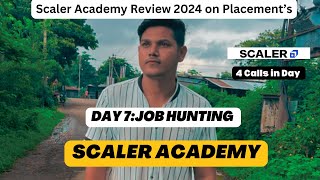 Scaler Academy Review 2024My Job Placement Condition [upl. by Estey812]