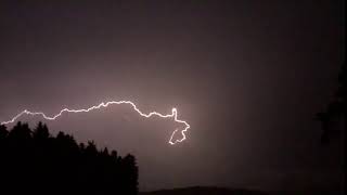 storm lightning and thunder sound effect [upl. by Noislla]