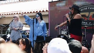 Billie Eilish Stops by the KROQ Coachella House [upl. by Aisayn]