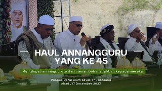 🔴 Live Streaming  Haul Annanngguru Dan Sayyid Muhammad Bin Alwi Almaliki  Darul ulum asyariah [upl. by Rebecka841]