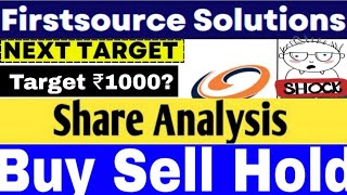 firstsource solutions ltd latest news firstsource solutions share news  fsl share analysis target [upl. by Asiulairam]