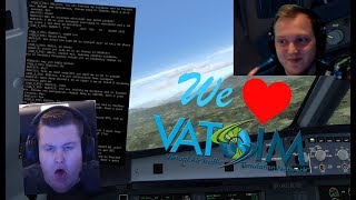 WE LOVE VATSIM  The Funniest Online Flightsim Moments of Twitch [upl. by Ardnael]