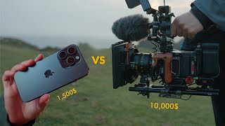 iPhone 15 PRO VS CINEMA Camera  RED Komodo [upl. by Macilroy]