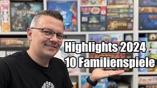 10 Familienspiele  Spiele Highlights 2024 [upl. by Herzen]