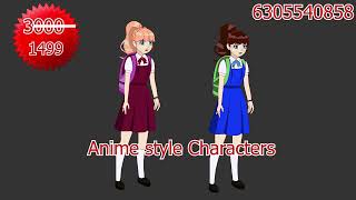 Aat Telegu tutorials Adobe animator character anime  character sale [upl. by Sweatt]