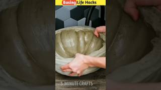 DIYHow to Make an Easy Wash Basin at Home l simple craft video l easy make home [upl. by Rissa]