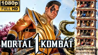 MK1 MASTERY REIKO KLASSIC TOWER GAMEPLAY JANET CAGE AS KAMEO 1080p 60 FPS MORTAL KOMBAT 1 [upl. by Aon800]