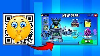 NEW SKIN AND GİFTS QR CODE 🎁 MEGA BOX amp POWER MEAL OPEN 🥳 BRAWL STARS NEW UPDATE [upl. by Atiekram]