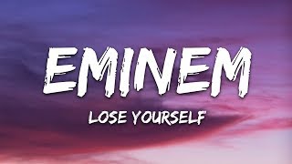 Eminem  Lose Yourself Lyrics [upl. by Bernelle165]