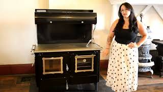 Kitchen Queen 750 Features Wood Cook Stove [upl. by Meeki]