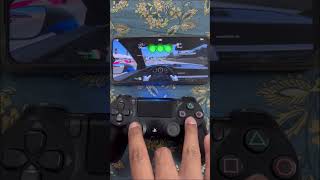 Connecting PS4 controller with android phone ps4 realracing3 androidgames [upl. by Tudela]