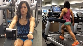 Cardio HIIT amp Steady State  Bodybuilding Competition 11 weeks out [upl. by Hannavahs20]