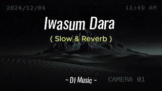 Anjalee Herath  Iwasum Dara ඉවසුම් දරා  Unmaththaka Senehe Slow amp Reverb  DI Music [upl. by Eiffub878]