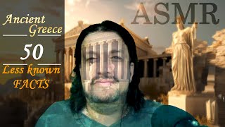 ASMR Ancient GREECE in 50 Facts  ASMR whispering [upl. by Luahs]