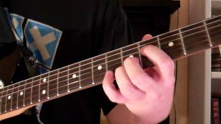 How To Play the Fm7 Chord On Guitar F Sharp Minor 7 [upl. by Hartill]