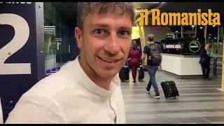 Ghisolfi è arrivato a Roma le prime immagini da Fiumicino [upl. by Arutak]