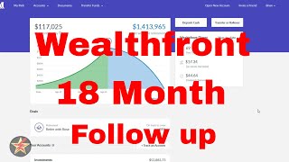 Wealthfront 18 month follow up [upl. by Ciccia473]