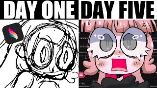 MAKING AN ANIMATION IN 5 DAYS [upl. by Padegs249]