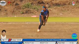 ABHISHEK PATIL GREAT CATCH AT Kopar Premier League 2022 [upl. by Brookes]