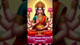 sowbhagya lakshmi ravamma laksmi maafriday speciallaxmi maa patalu songsjaimaalakshniashtal [upl. by Prochoras45]