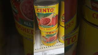 San marzano tomatoes in Walmart [upl. by Dlarej]