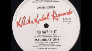 Machinations  No Say In It Mendelsohns Played Mix [upl. by Daryl119]