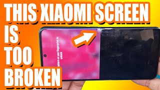 HALF OF THE SCREEN IS GONE Xiaomi 12T PRO Screen Replacement  Sydney CBD Repair Centre [upl. by Malachi]