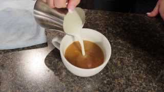 How to Steam for an Eggnog Latte [upl. by Avruch442]