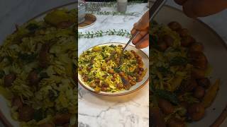 8 Min POHA Chivda 💛🤩 pohachivda pohachivdarecipe chivda chivdarecipe diwalirecipe snacks food [upl. by Miner]