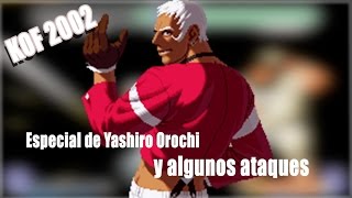 Como hacer el especial de Yashiro Orochi  KOF 2002 Magic Plus [upl. by Pall513]