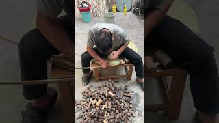 The process of making a bamboo tray [upl. by Der]