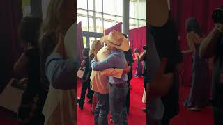 No better way to kick off the night at CMTAwards than a hug between Cody Johnson amp Parker McColum [upl. by Penney]