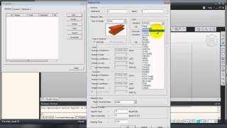 Web opening detail analysis1 set material and section properties midas civil for begineers [upl. by Yrrej929]