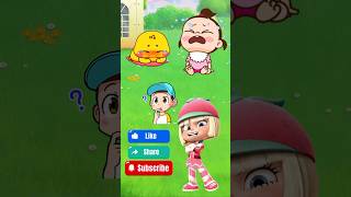 Kemana papa mama nya🤔❓ 😭 kartun cartoon animasi animation lucu comedy shorts trending [upl. by Gusba]