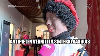 Antipieten vernielen huis van Sinterklaas [upl. by Wynn]