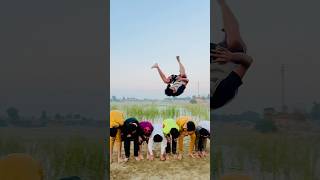 Wow 🤩😱💪forant flip stunt gymnast viralvideos [upl. by Idnyl]