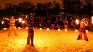 Minneapolis Luminary Loppet  fire and ice [upl. by Daugherty]