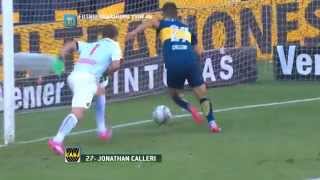 Gol Calleri Boca 1  Independiente 0 Fecha 17 Primera División FPT [upl. by Norword]