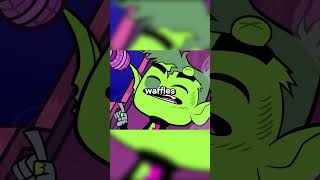 Waffles Irritates Brother Blood teentitansgo shorts [upl. by Pond]