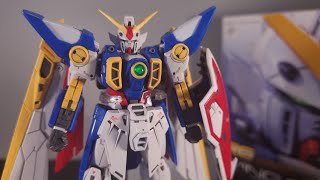 RG Real Grade Wing Gundam TV Version  1144 Gunpla Model Kit  Review [upl. by Richlad]