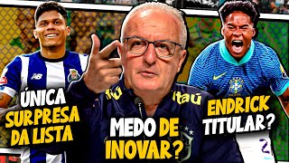 Dorival TEVE MEDO na Convocação da Seleção Brasileira para a Copa América ANÁLISE dos Convocados [upl. by Nauqyt]