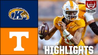 Kent State Golden Flashes vs Tennessee Volunteers  Full Game Highlights  ESPN College Football [upl. by Guthrey142]