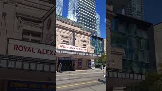 Royal Alexandra Theatre Toronto shortsfeeds shorts [upl. by Ahsiener]